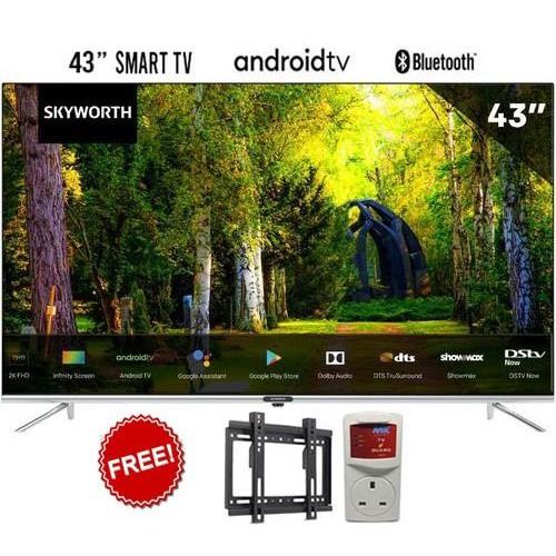 Skyworth 43E3500G, 43-inches Full HD 2024 Frameless Google TV, Black (1YR WRTY)