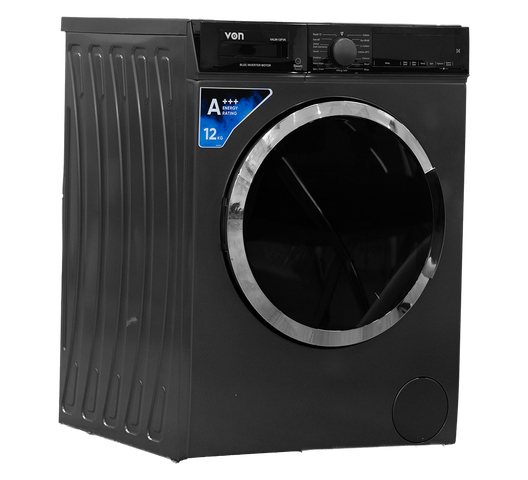 Von VALW-12FVK Front Load WASH & SPIN Washing Machine - 12KG