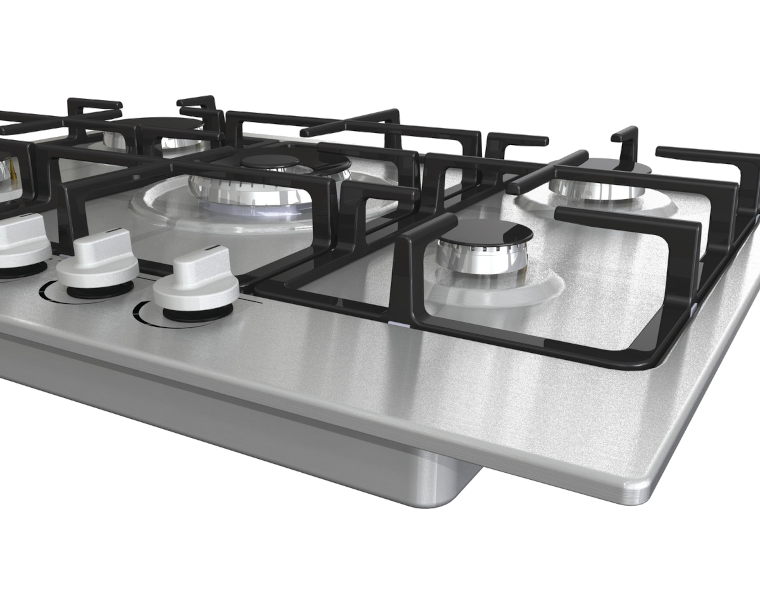Hisense HHU90GASS Built-in 90x60 Gas Hob 5 Burner With Wok Burner