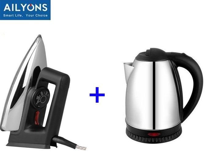 Ailyons HD-199A Dry Iron and 1.8L Ailyons Kettle
