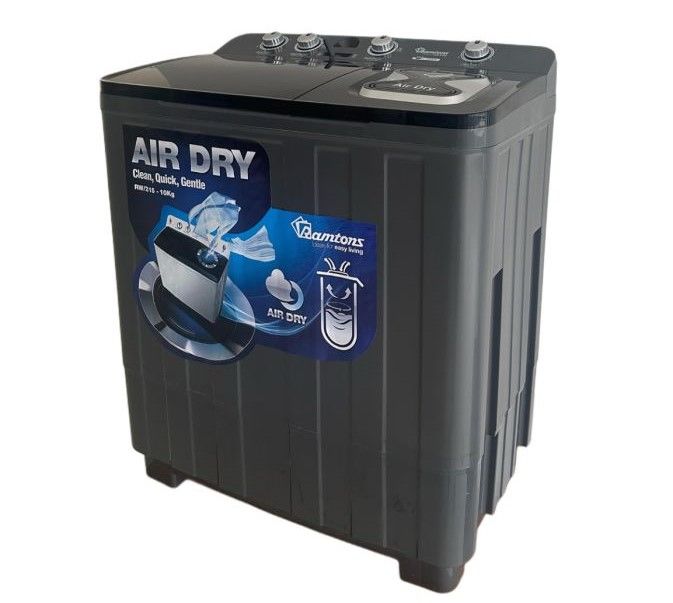 RAMTONS RW/215 - 10Kg Twin Tub Washing Machine