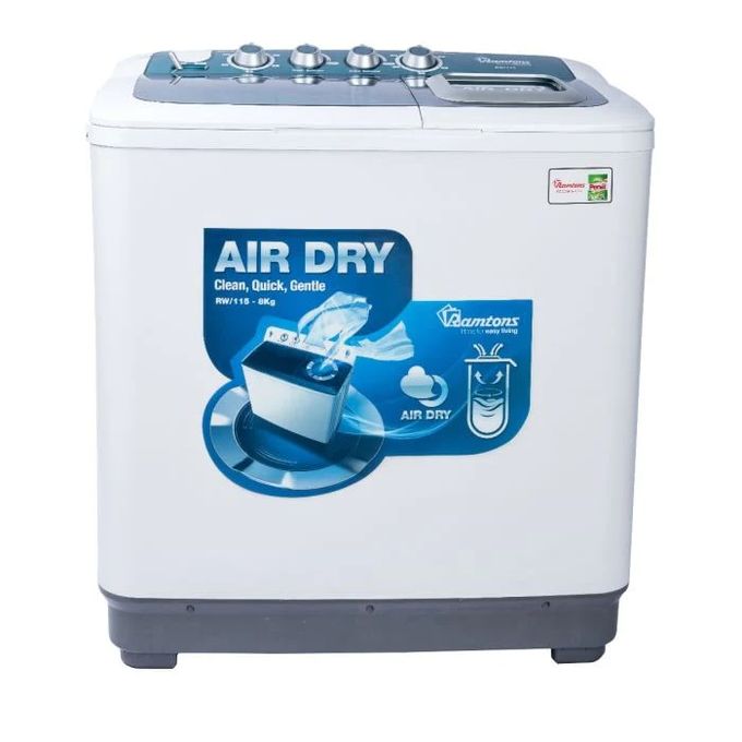 RAMTONS RW/116 - 10Kg Twin Tub Washing Machine