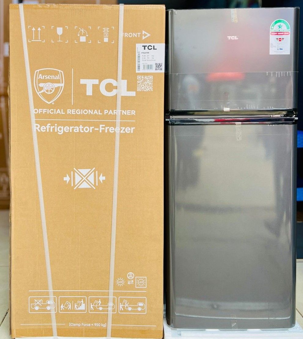 TCL F153TM - 153L Double Door Fridge