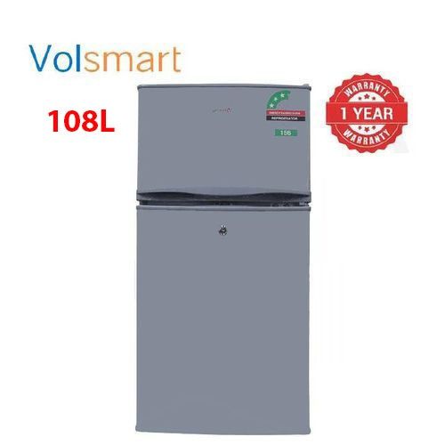 VOLSMART 108L Double Door Mini Fridge