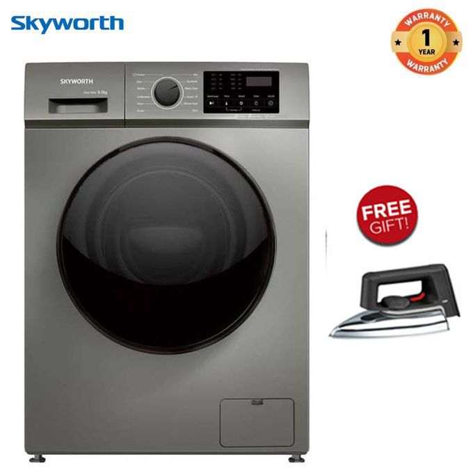 Skyworth 10KG WASH & DRY Front Load Washing Machine