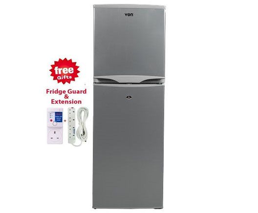TODAY ONLY!! VON 134L Double Door Fridge + FREE GIFTS