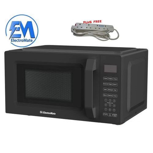 CLEARANCE SALE!! ELECTROMATE 20L, 700W  Digital Microwave - Black