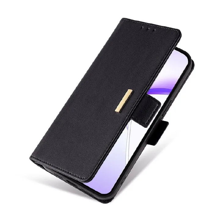 Flip Cover For Infinix Hot 50 Pro+ Plus Hot 50i Smart 9 Note 40 Pro 40i Smart 8 4G/Infinix Smart 8 HD Note 30 VIP Hot 30 Play Leather Magnetic Buckle Durable Wallet Covers with Hand Strap