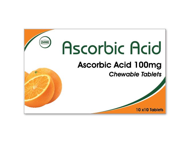 Vitamin C 100mg Chewable Tablets 100s