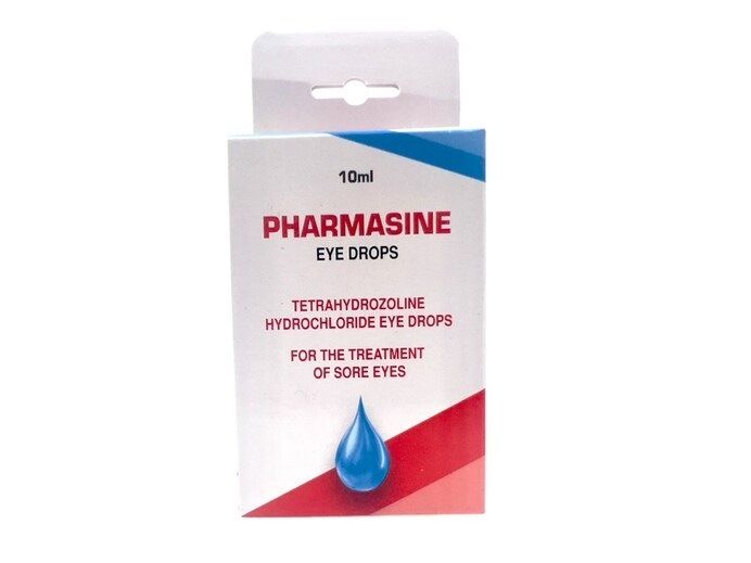 Pharmasine Eye Drops For Itchy, Sore and Red Eyes 10ml