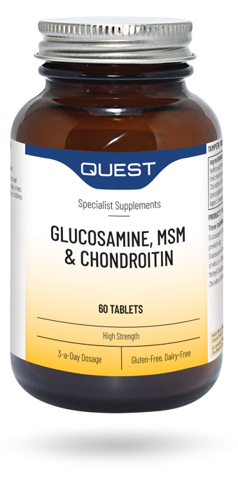 Quest Glucosamine, Chondroitin and MSM For Joint Health 60s