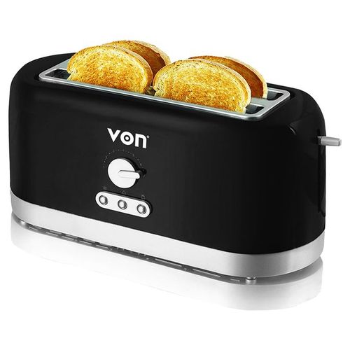 VON Bread Toaster 4 Slice Toaster Defrost & Reheat ORIGINAL