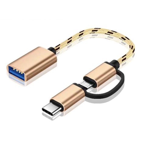 SPECIAL OFFER 2 in 1 OTG Type C & Android Micro-Usb Universal Cable
