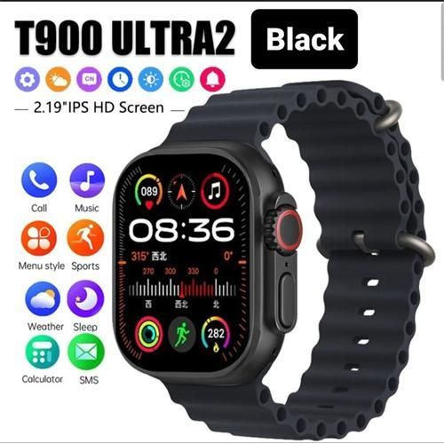 T900 Ultra 2 Smartwatch with 2.19-inch Touchscreen and Bluetooth Calling, Waterproof