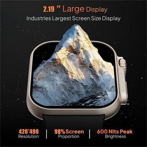 T900 Ultra 2 Smartwatch with 2.19-inch Touchscreen and Bluetooth Calling, Waterproof