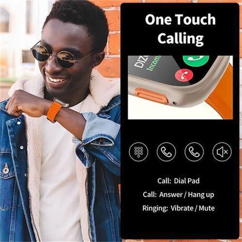 T900 Ultra 2 Smartwatch with 2.19-inch Touchscreen and Bluetooth Calling, Waterproof