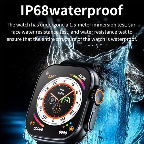 T900 Ultra 2 Smartwatch with 2.19-inch Touchscreen and Bluetooth Calling, Waterproof