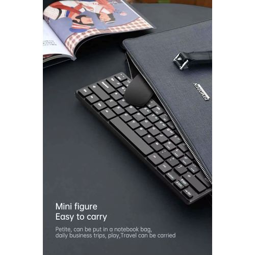 Wireless Mini Keyboard & Mouse Combo 2.4Ghz High Quality For Computer, Laptop, Mac