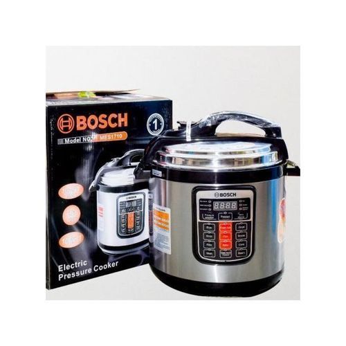 Bosch Electric Pressure Cooker 6 Litres, Non-Stick - 10 in 1 Multi-functional, Rice, Beans, Meat Cooker