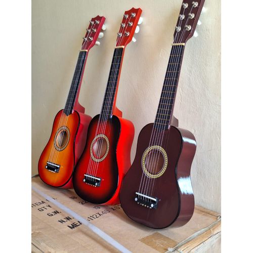 Mini Musical Acoustic Guitar 6 Strings Toy For Kids