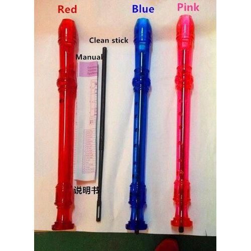 Fun Flute Musical Instrument For Kids And Adults Unisex Multicoloured Flute