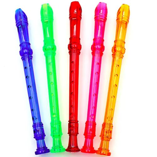 Fun Flute Musical Instrument For Kids And Adults Unisex Multicoloured Flute