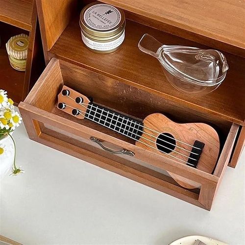 Soprano Ukulele - 21 Inch Wooden Ukelele with Four Strings