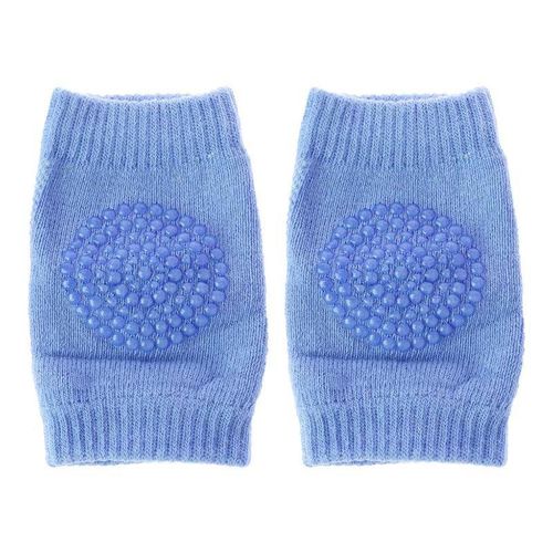 1 Pair Baby Knee Pads for Crawling Anti-Slip Unisex Babies Girl Boy Infant Toddlers brace Cotton 0-3 years 2 Pieces Protectors Guard Gift Safety Sock Cushion Breathable newborn