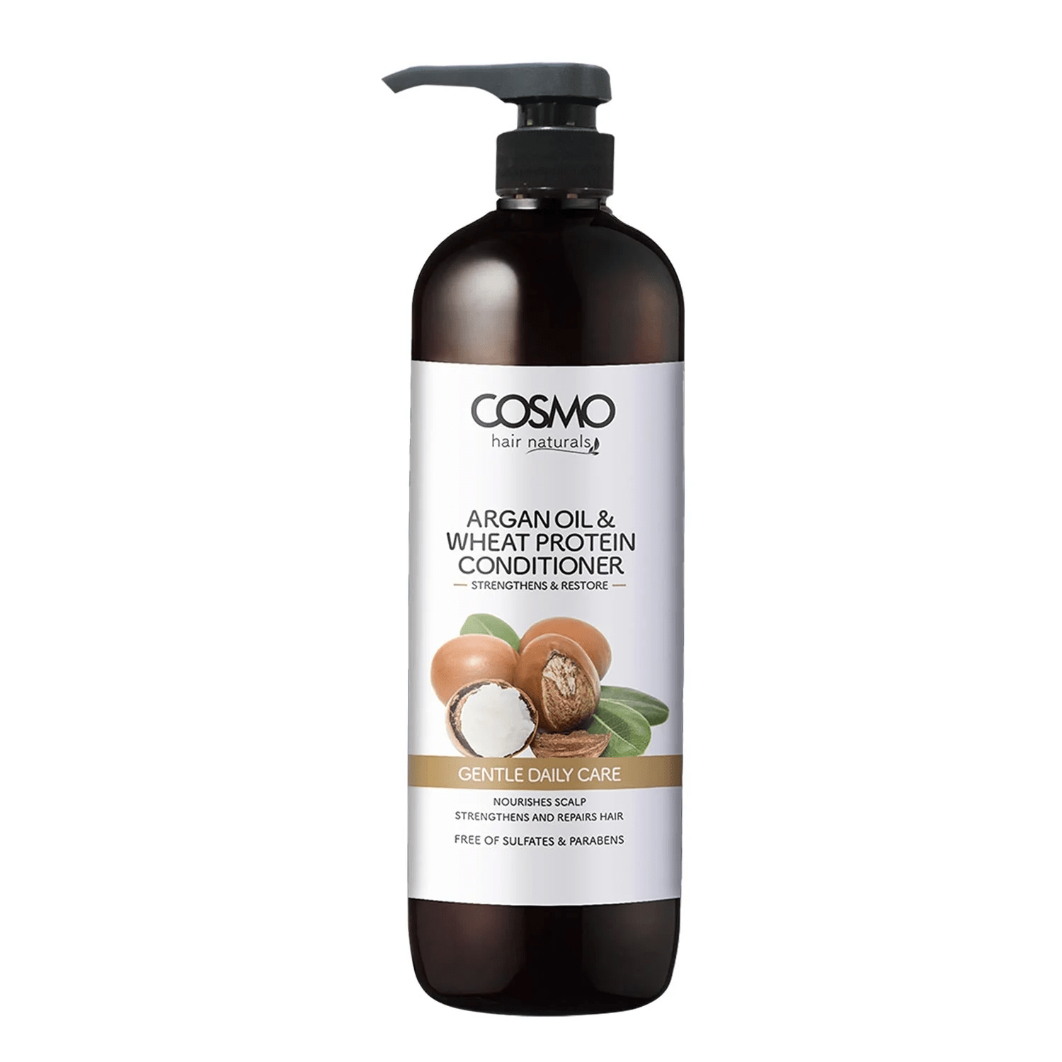COSMO GENTLE DAILY CARE - ARGAN OIL & WHEAT PROTEIN CONDITIONER  480ML