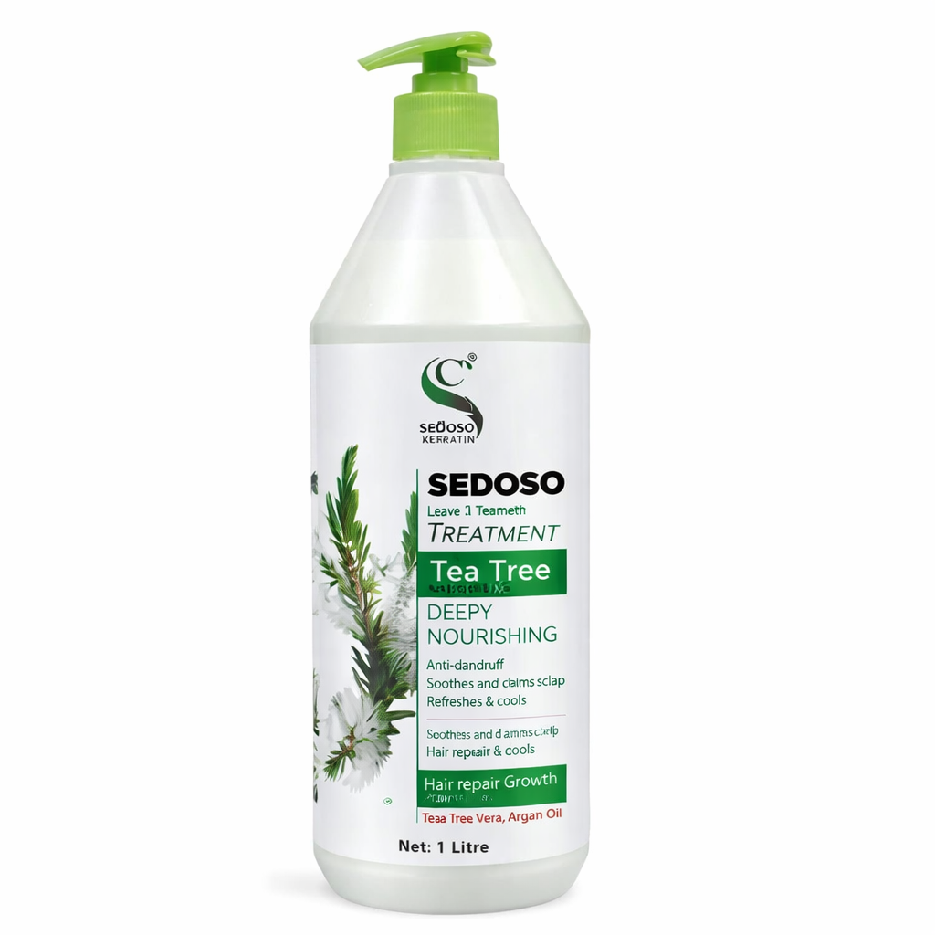 Sedoso Tea Tree Leave-In Treatment – Deep Nourishing Anti-Dandruff Hair Conditioner