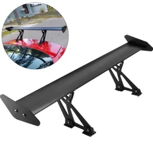 Adjustable universal lightweight aluminum car rear spoiler wing.