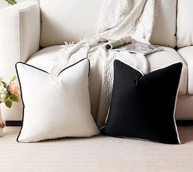 2pcs soft Throw Pillow Covers modern geometric Decorative Pillow Covers tribal Home Decor Cushion Cover for Couch Sofa Living Room Outdoor Car