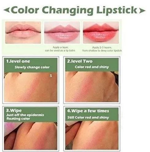 12pcs (1doz) Irene Moisture Lipstick (Color-Changing when applied) pink lip stick
