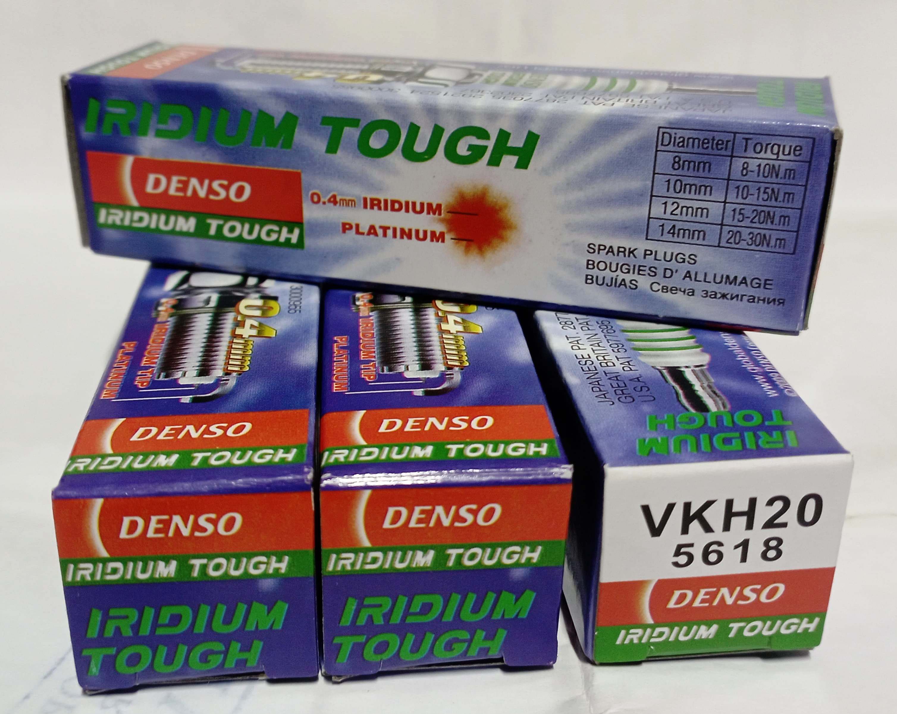 Denso VKH20 IRIDIUM TOUGH SPARK PLUGS