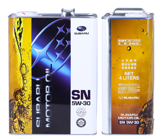 Subaru SN 5W-30 Fully Synthetic Engine Oil 10,000KM