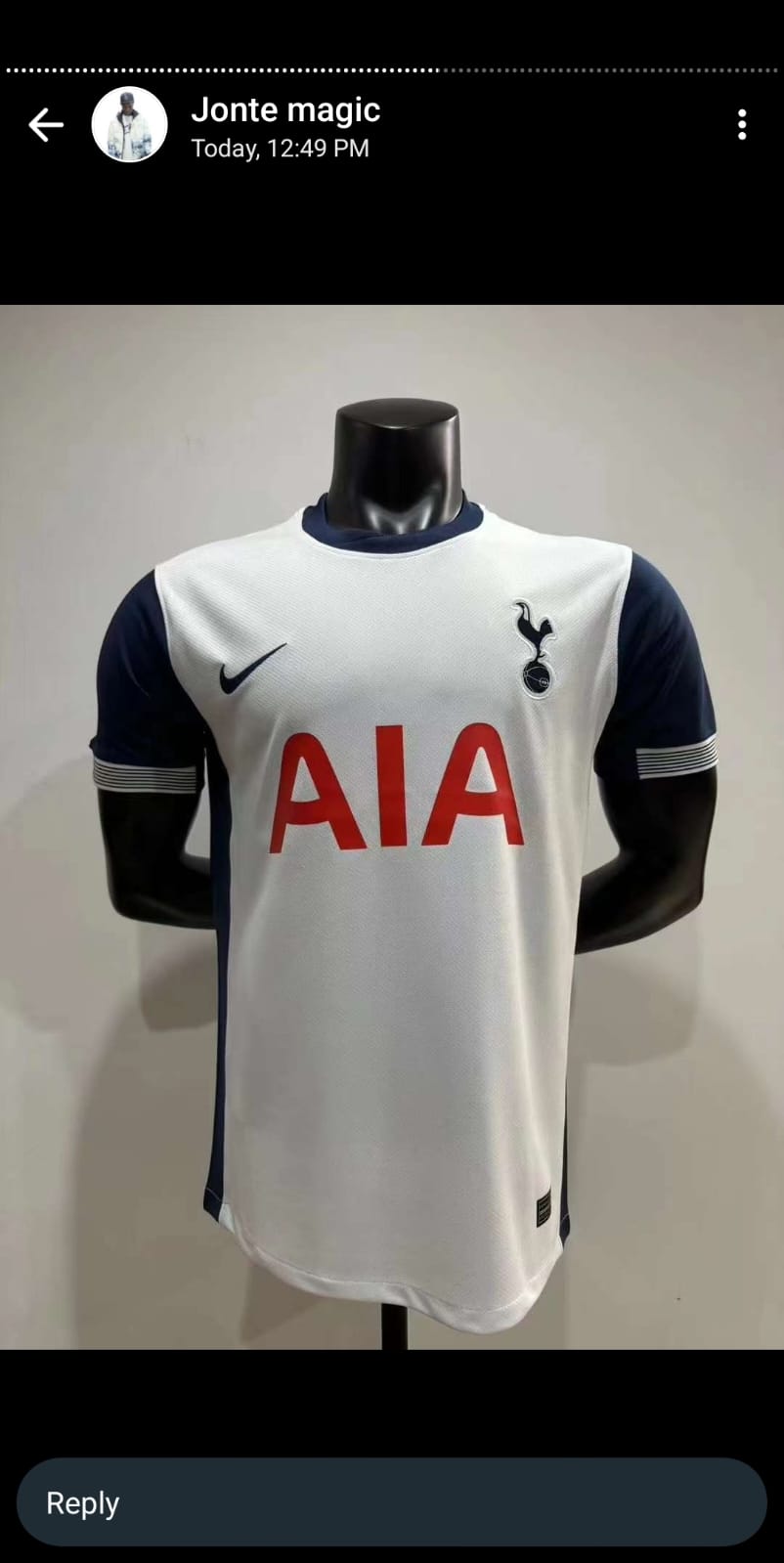 2024/2025 Best Quality New Season TOTTENHAM HOTSPUR FC Original Home Kit Football Jersey; New Authentic Unisex Jersey/ Active Wear/ Athletic Supporters