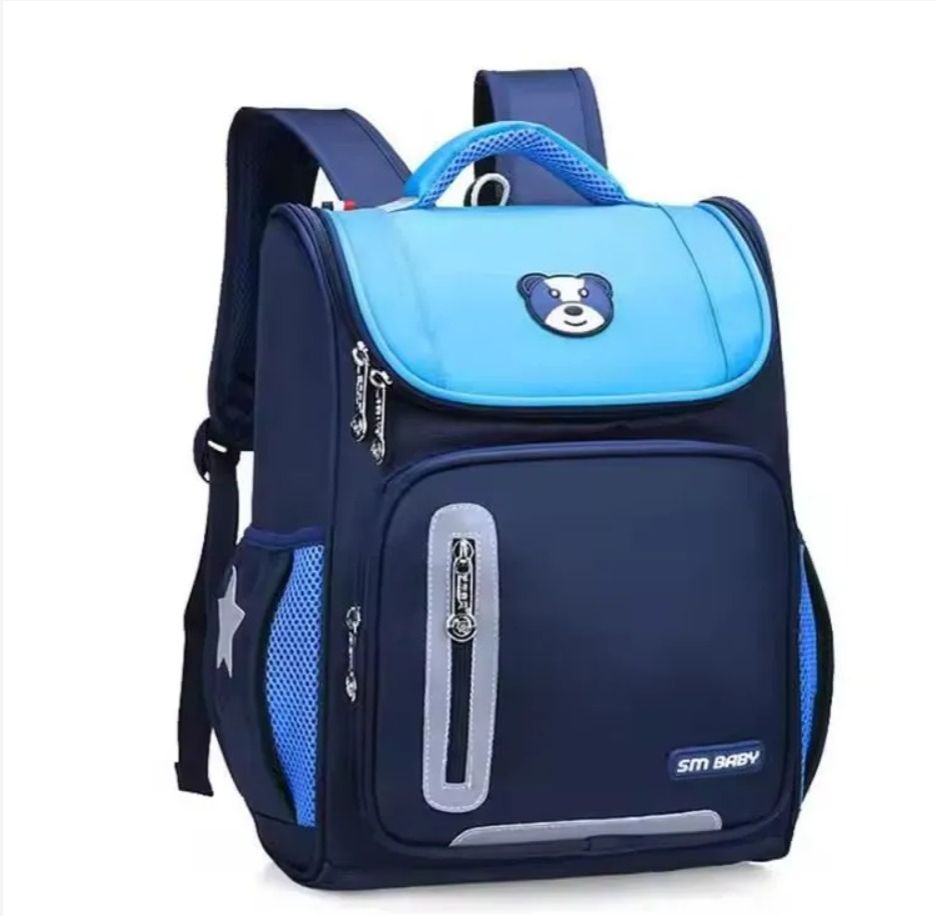 OFFER! Premium SM Baby School Bag – First Space Backpack for Primary School Boys and Girls. Waterproof, medium Size (Suitable for Grade 4 to Grade 8)