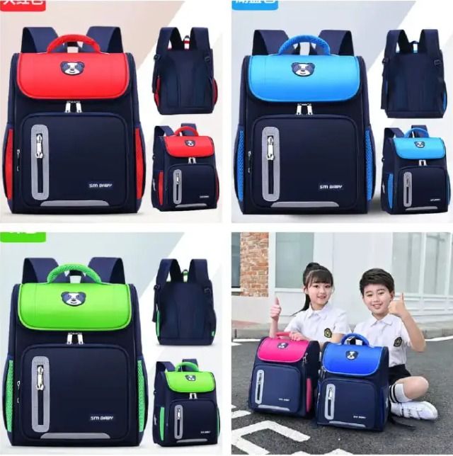 Offer!Offer!Back to School Bag Backpack for Children Primary School Bags For Boys Kids Waterproof Kid’s s Backpacks Cute Water-Repellent, Easy To Clean High Quality Kids School Bag [PP1-Grade 5]