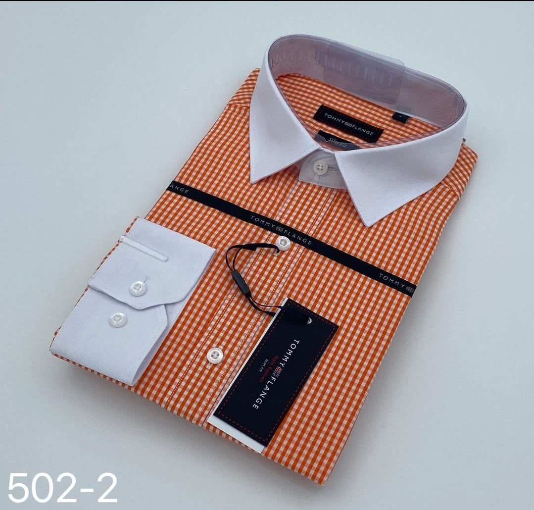 Fashion  Men's Official Shirt Professional Wear Classic and Casual Long-Sleeve Button-down Shirt, Available In Different Colors. Slim Fit Designed For Both Style And Comfort