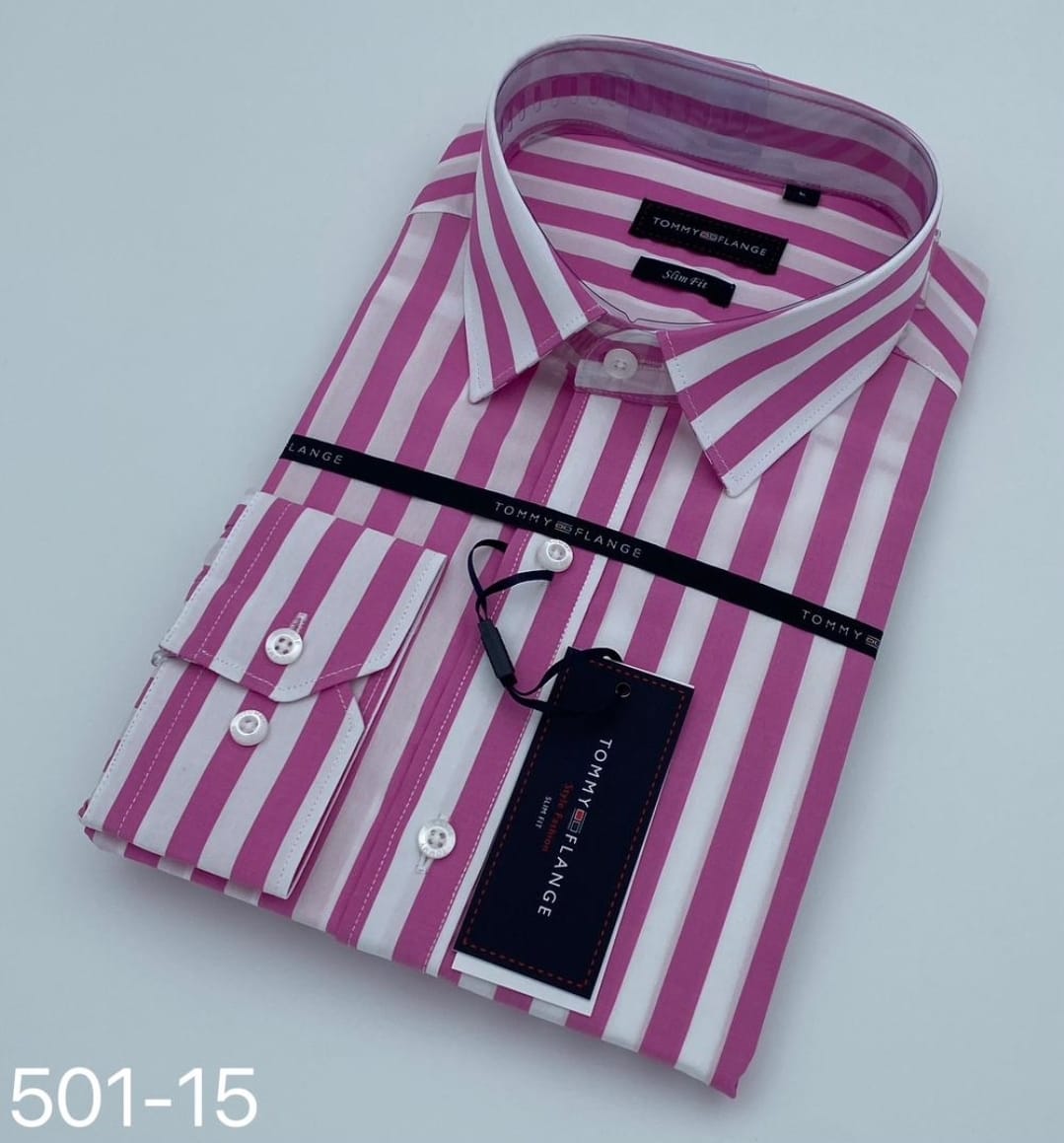 Fashion  Men's Official Shirt Professional Wear Classic and Casual Long-Sleeve Button-down Shirt, Available In Different Colors. Slim Fit Designed For Both Style And Comfort