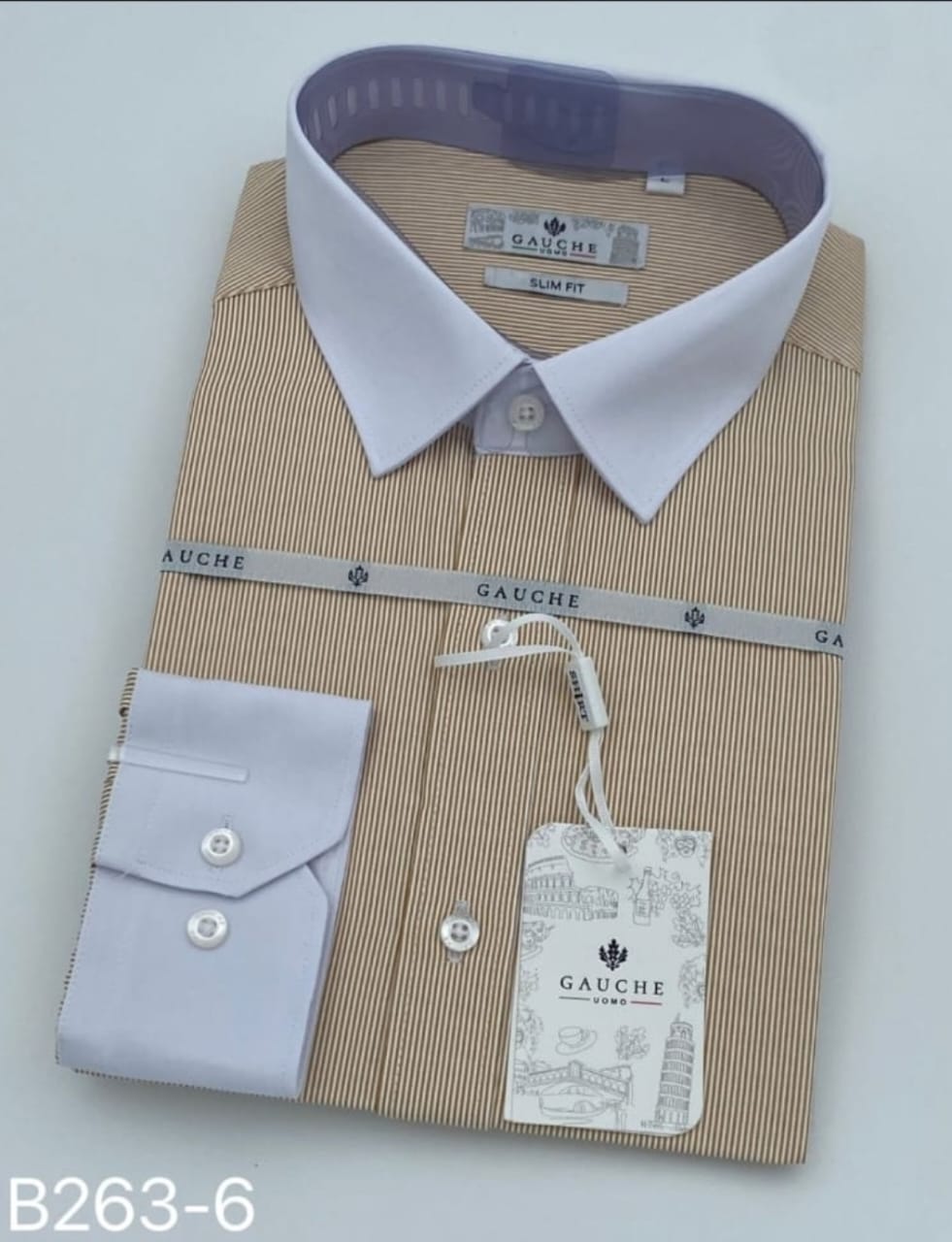 Fashion  Men's Official Shirt Professional Wear Classic and Casual Long-Sleeve Button-down Shirt, Available In Different Colors. Slim Fit Designed For Both Style And Comfort
