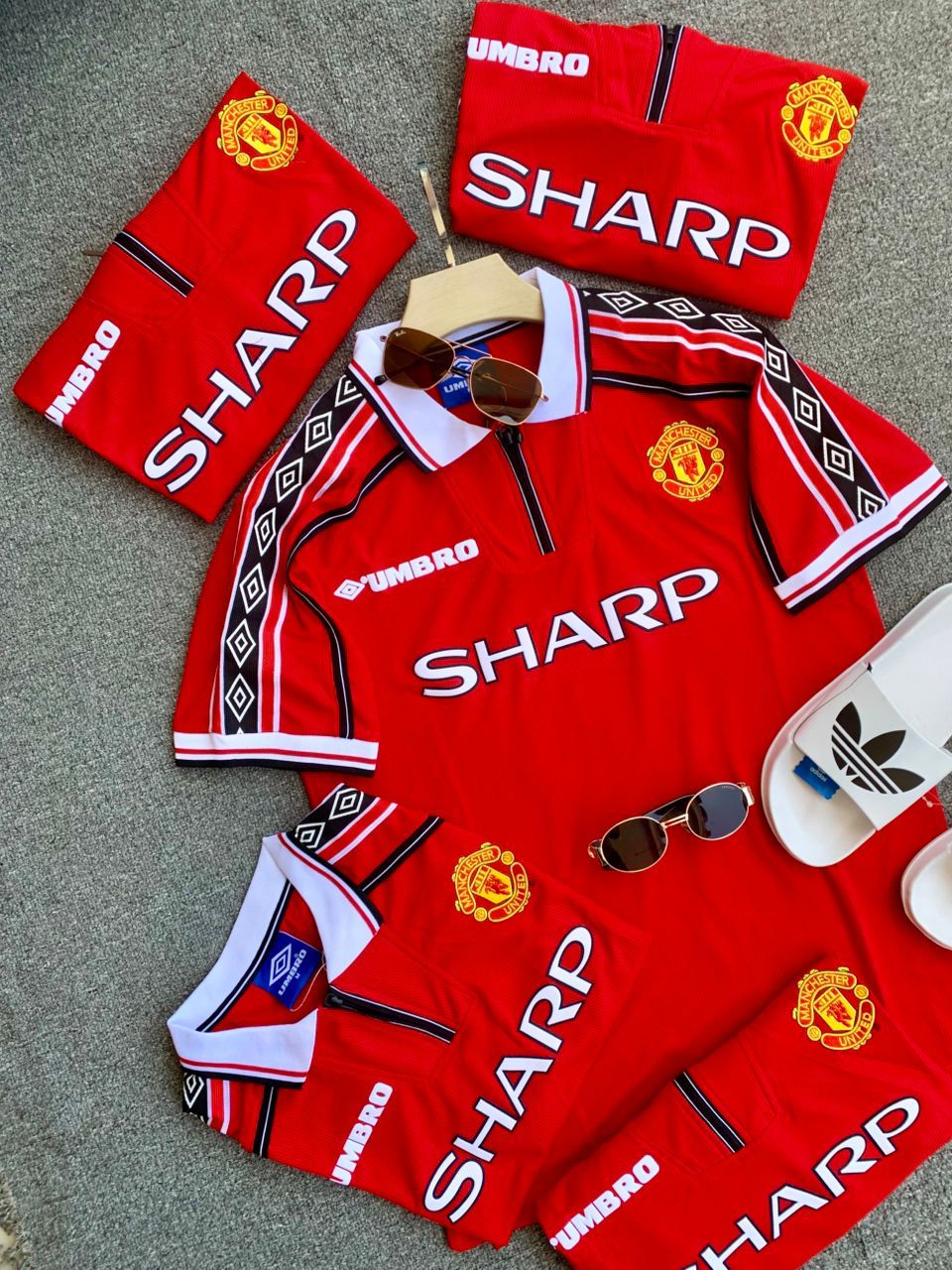 Best Quality New Season Original Manchester united home Kit Football Jersey ; New Authentic Unisex Jersey