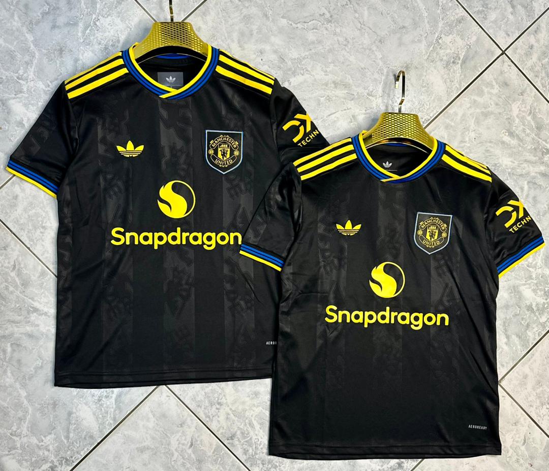 Manchester United 2025-26 Third Kit Jersey – Best Quality Original Authentic Football Jersey (Unisex)