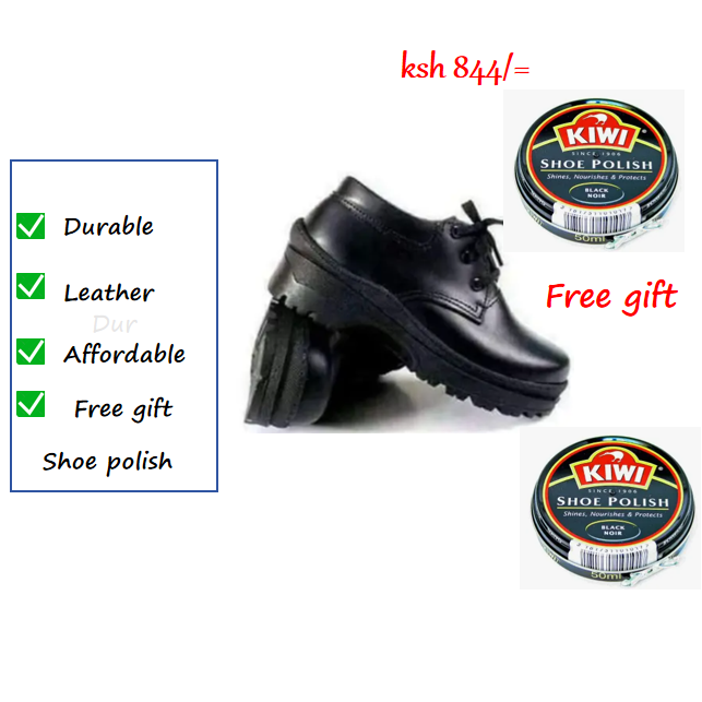 BLACK FRIDAY OFFER!! BACK TO SCHOOL BOYS & GIRLS GENUINE LEATHER SCHOOL SHOES, LIGHTWEIGHT, COMFORTABLE ALL-DAY, TOUGHEES STYLE, DURABLE, PERFECT FOR ALL SEASONS, SPRING & AUTUMN, FREE POLISH INCLUDED