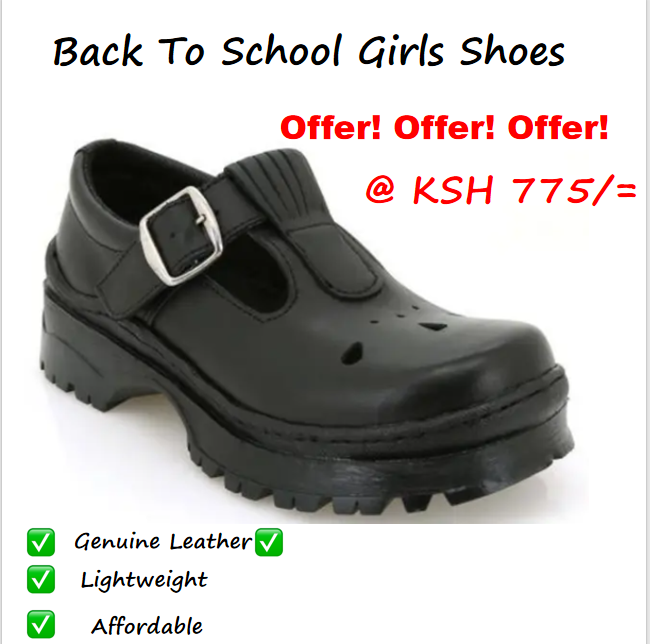 OFFER! OFFER! PURE LEATHER SCHOOL SHOES FOR GIRLS – LIGHTWEIGHT, COMFORTABLE TOUGHEES, VERY DURABLE & NON-SLIP. GREAT FOR ALL SEASONS AND PERFECT FOR ALL-DAY WEAR.