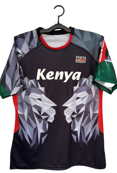 NEW TREND Unisex Kenyan RUGBY Jersey , Kenya Tshirt Weekend Daywear Gym Fitness Gameday Streetwear Airport Aesthetics Chill Travel Errands