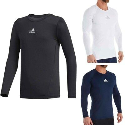 Men's Baselayer Shirt Alpha Skin Sport Long-Sleeved Workout Top Tee Pregame Fitness Tactical Gym Shirts Compression Running TShirt For Men Base Top One Size Fits All Stretchy Lightweight