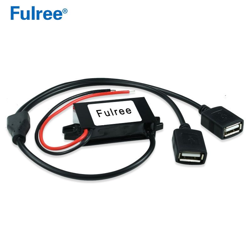 Type C Mini Micro USB 12V 24V 36V 48V to 5V 3A 15W DC DC Step Down Power Converter  Car Phone Charger Adapter 12 Volt to 5 Volt