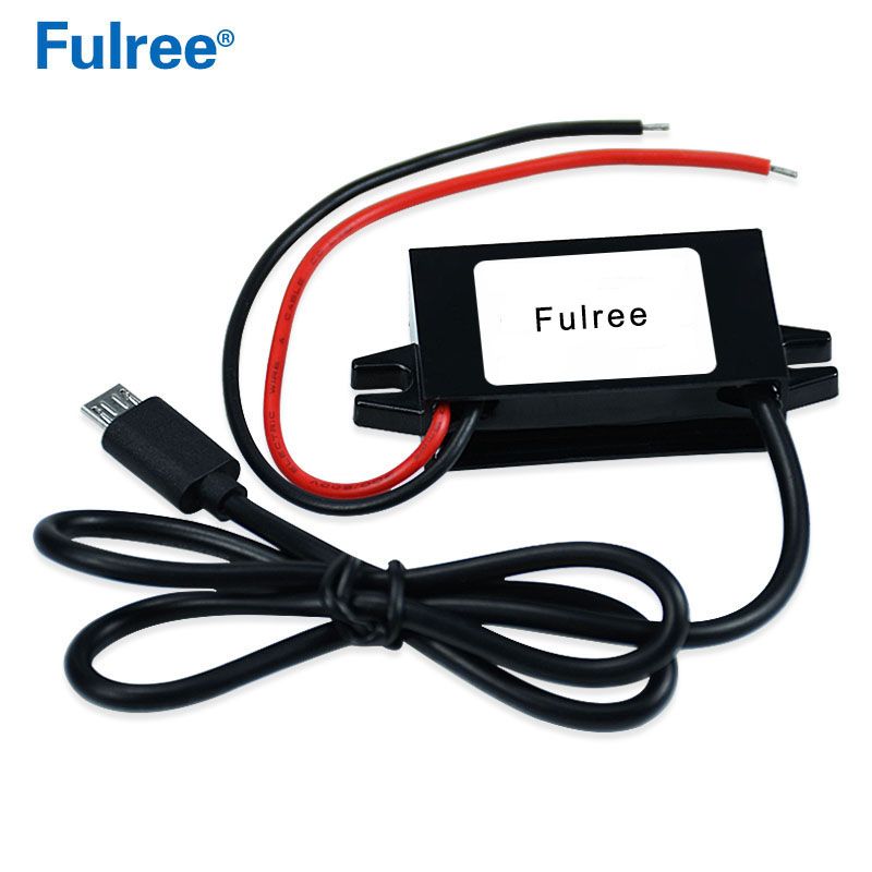 Type C Mini Micro USB 12V 24V 36V 48V to 5V 3A 15W DC DC Step Down Power Converter  Car Phone Charger Adapter 12 Volt to 5 Volt