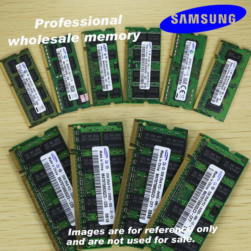 SAMSUNG 8GB 4GB 2GB 2G 4G PC2 PC3 PC3L  DDR2 DDR3 667Mhz 800Mhz 1333hz 1600Mhz 5300S 6400 8500 10600  Laptop Memory Notebook RAM